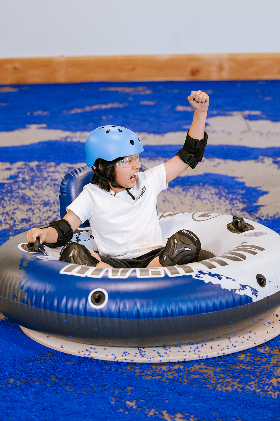 Photo of a Young Kid Playing at Camp CrunchLabs