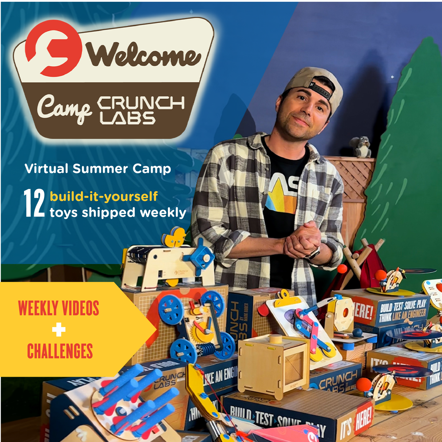 Video Introducing Camp CrunchLabs (Summer Camp)