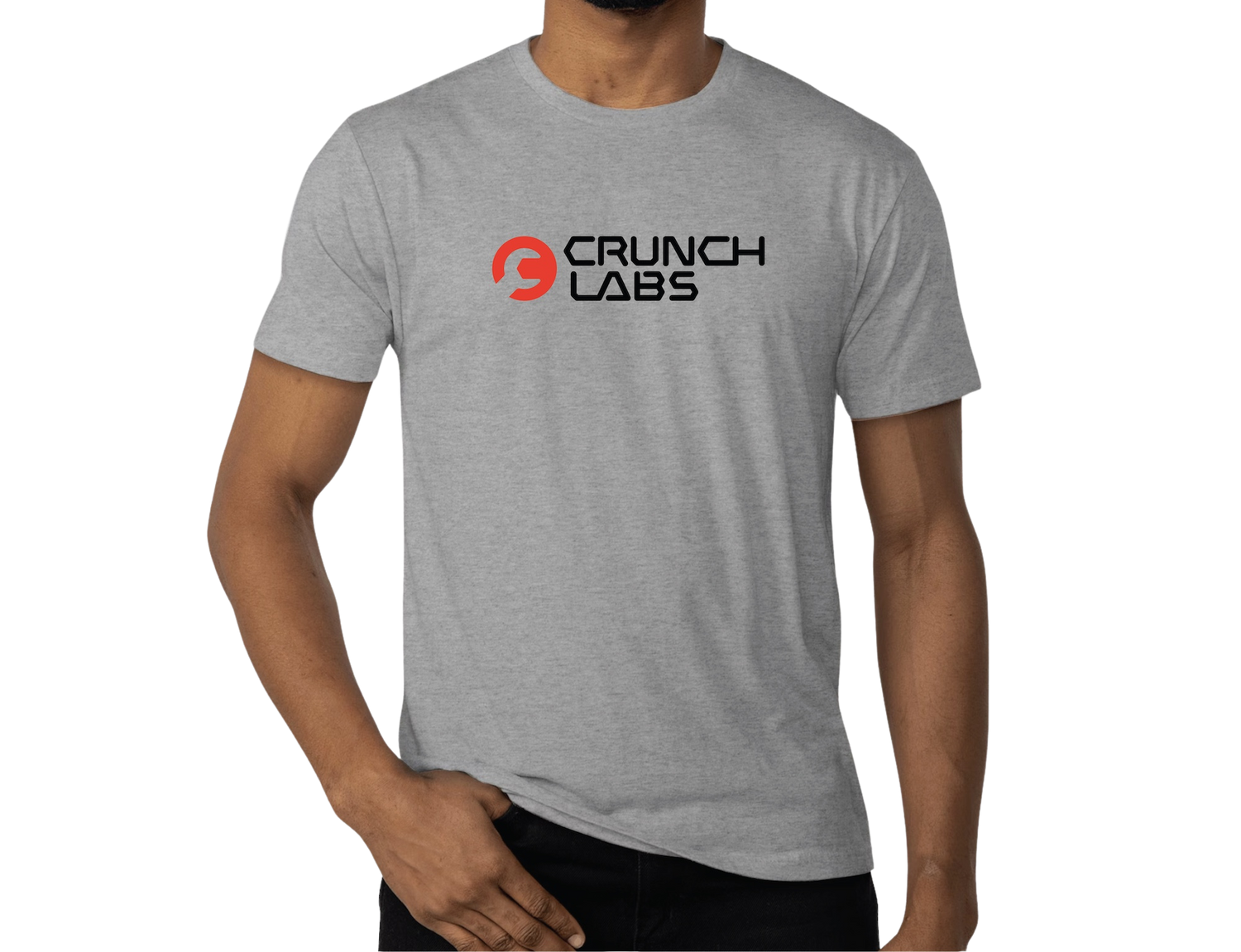 CrunchLabs T-Shirt (Gray) (worn by Model)