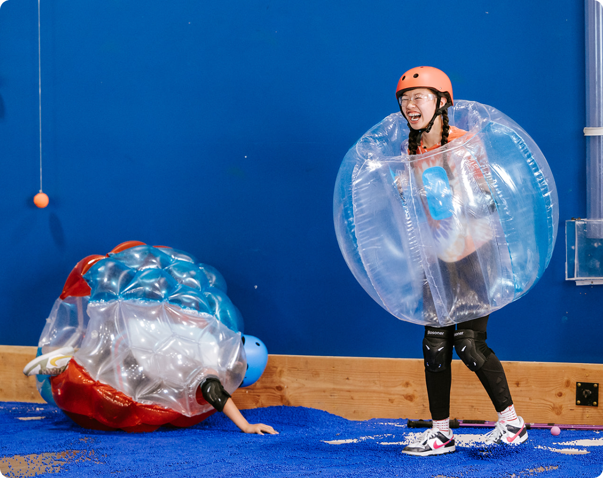 Photo of Two Kids Playing at Camp CrunchLabs